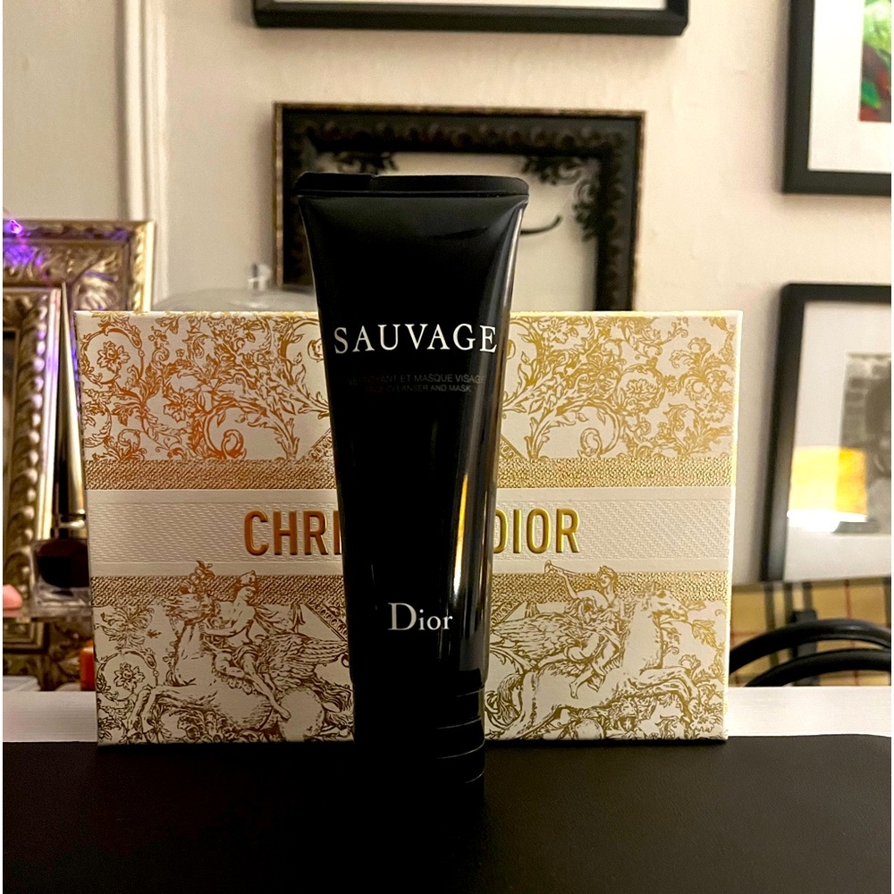DIOR Sauvage Face Cleanser and Mask NWT (4 oz.)